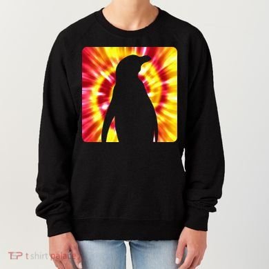Tie Dye Penguin For Penguin Lovers Women's Sweatshirt