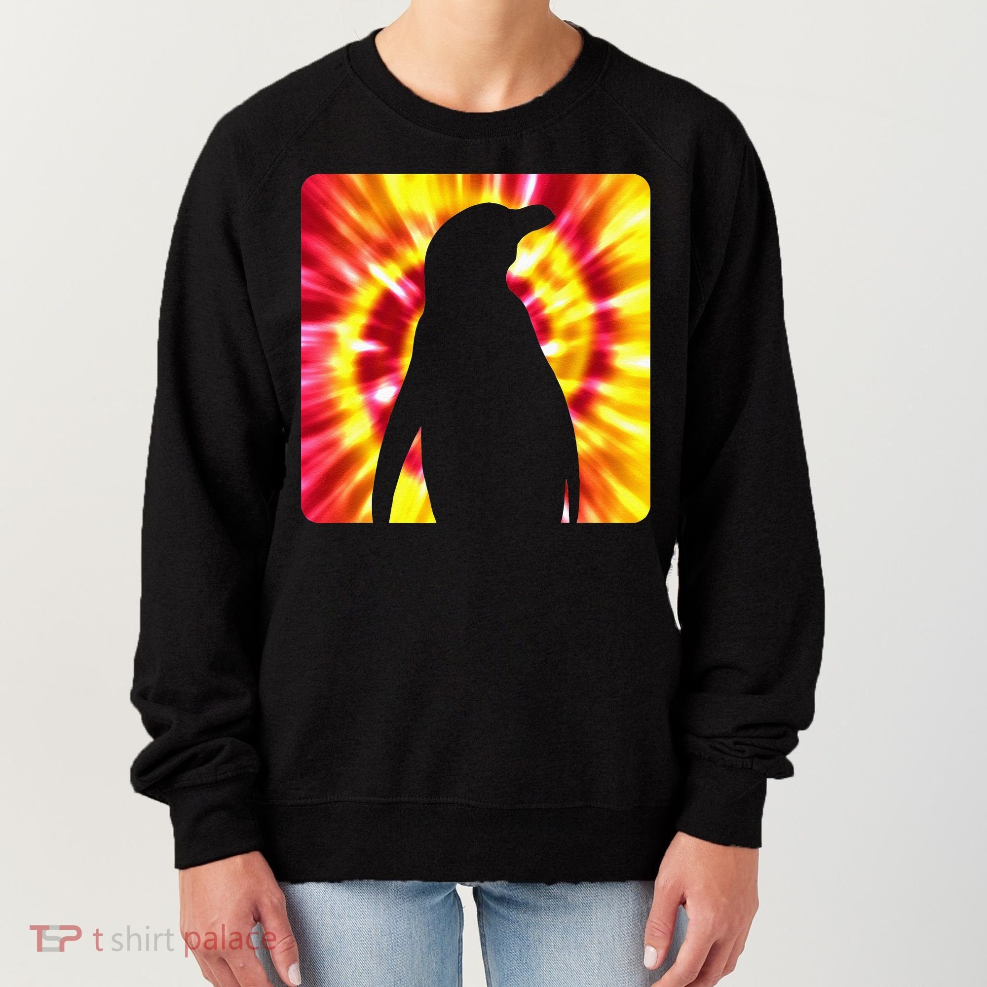 Tie Dye Penguin For Penguin Lovers Women's Sweatshirt