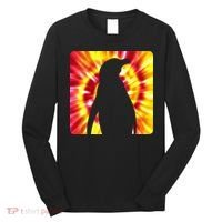 Tie Dye Penguin For Penguin Lovers Long Sleeve Shirt thumb 0