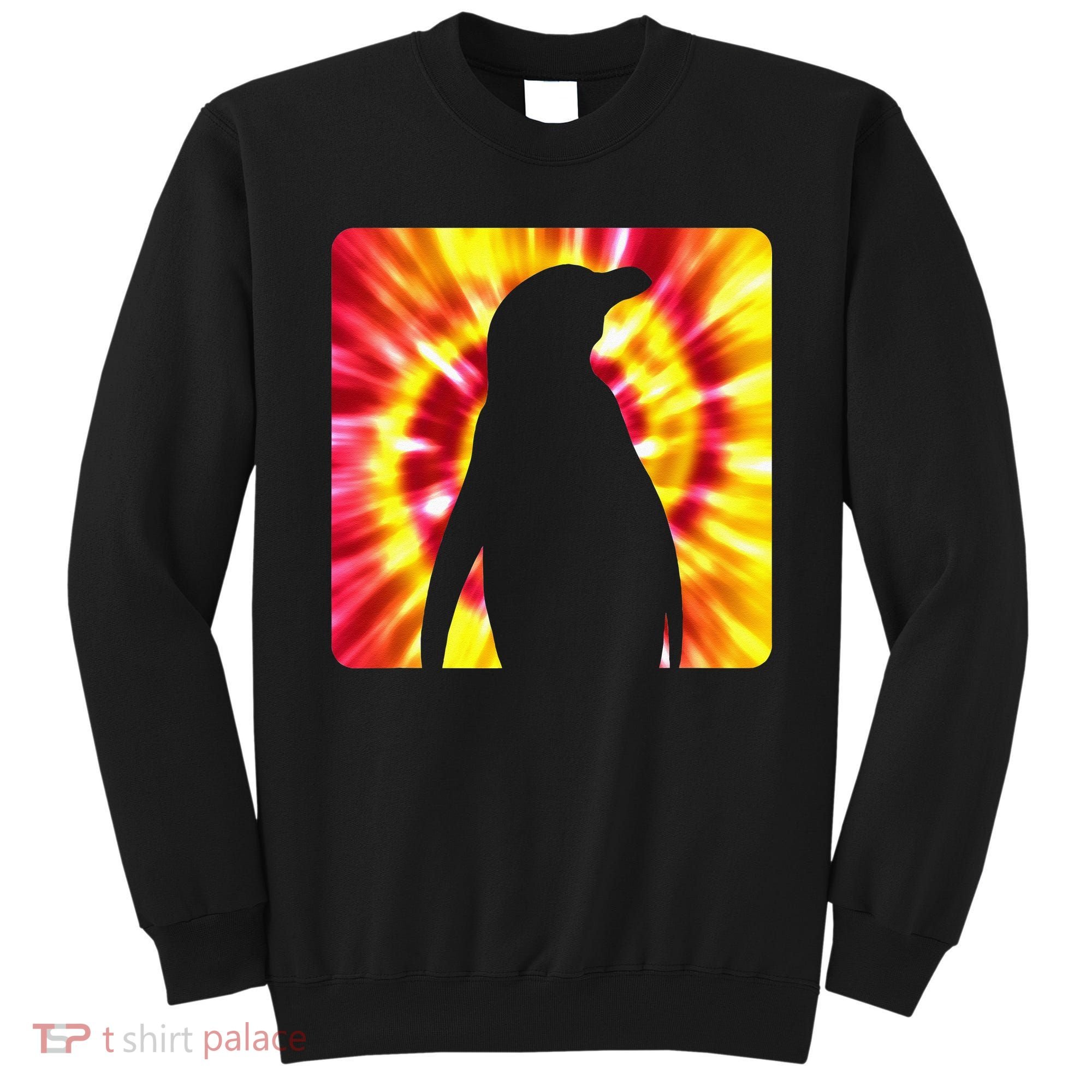 Tie Dye Penguin For Penguin Lovers Sweatshirt