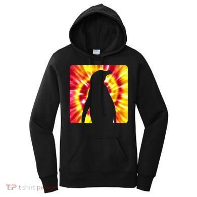 Tie Dye Penguin For Penguin Lovers Women's Hoodie