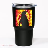 Tie Dye Penguin For Penguin Lovers Tumbler thumb 0