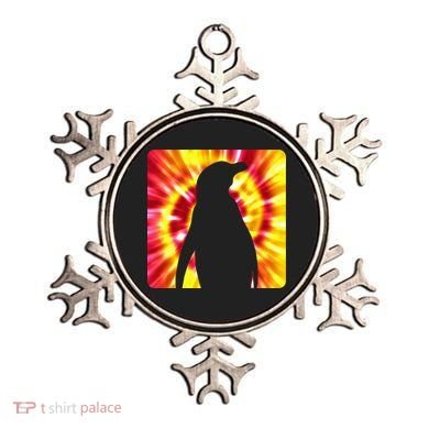 Tie Dye Penguin For Penguin Lovers Ornament