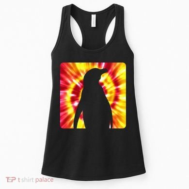 Tie Dye Penguin For Penguin Lovers Women's Tank Top