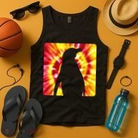 Tie Dye Penguin For Penguin Lovers Tank Top thumb 4