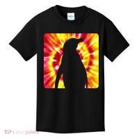 Tie Dye Penguin For Penguin Lovers Kids T-Shirt thumb 0