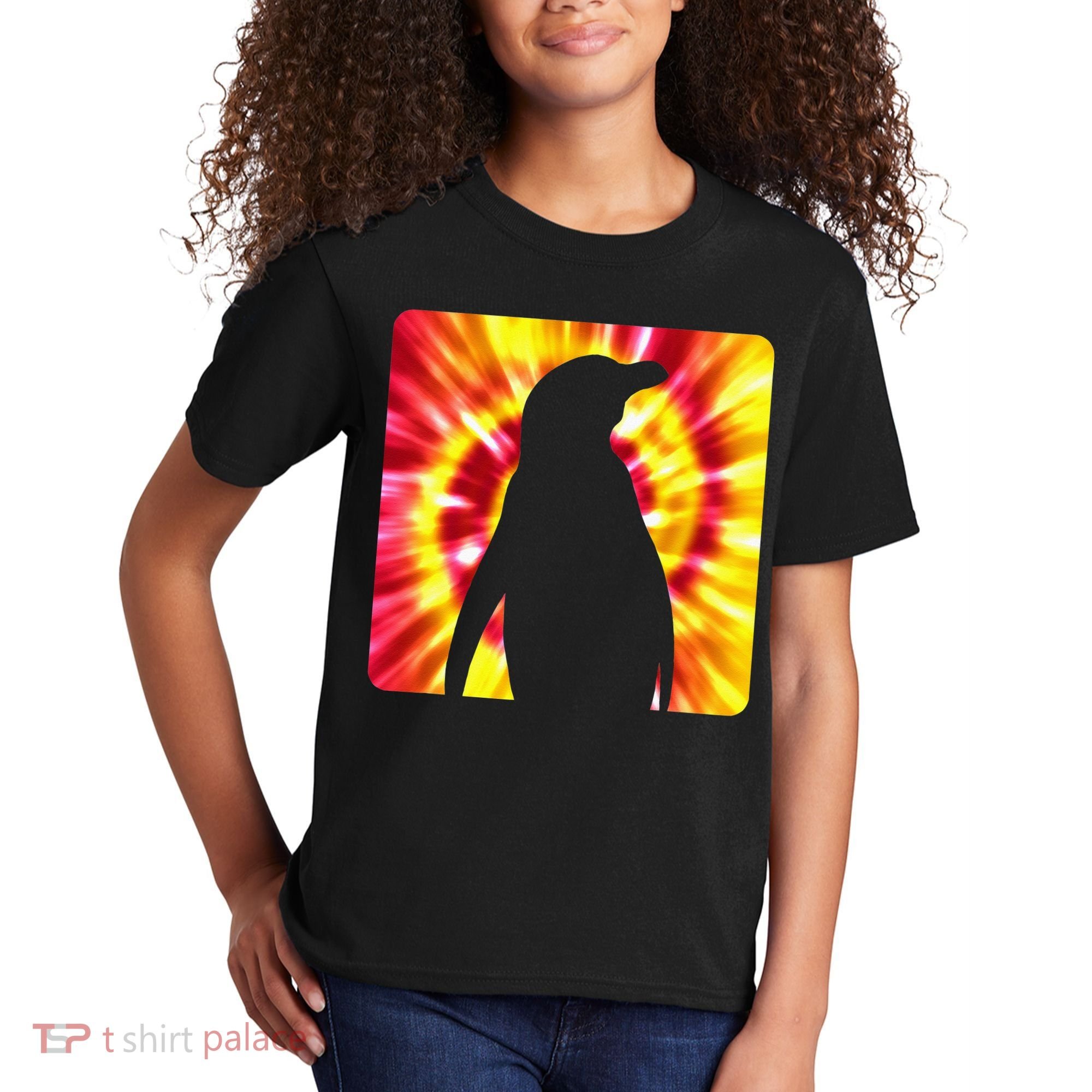 Tie Dye Penguin For Penguin Lovers Kids T-Shirt