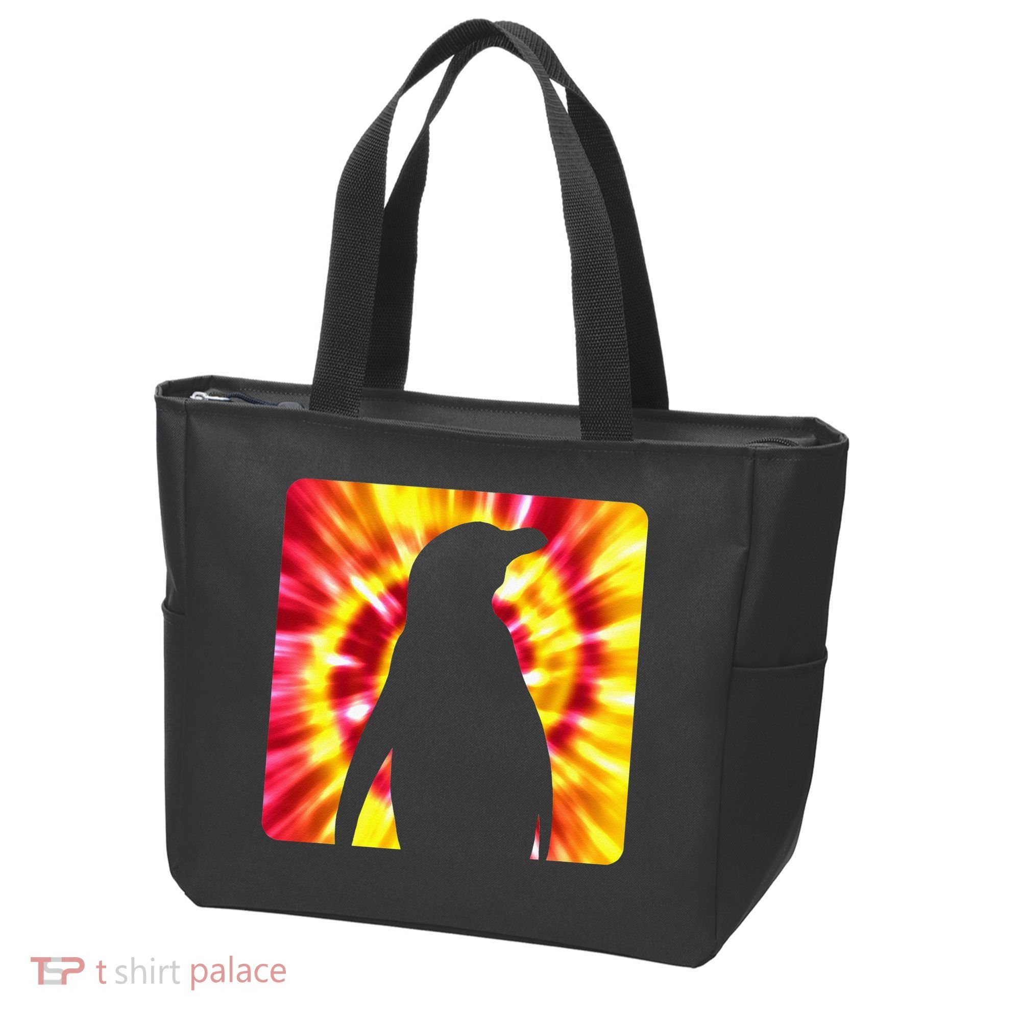 Tie Dye Penguin For Penguin Lovers Tote Bag