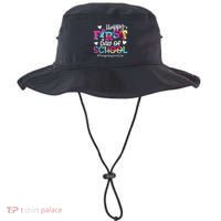 Tie Dye Paraprofessional Happy First Day Of School Funny Bucket Hat thumb 0