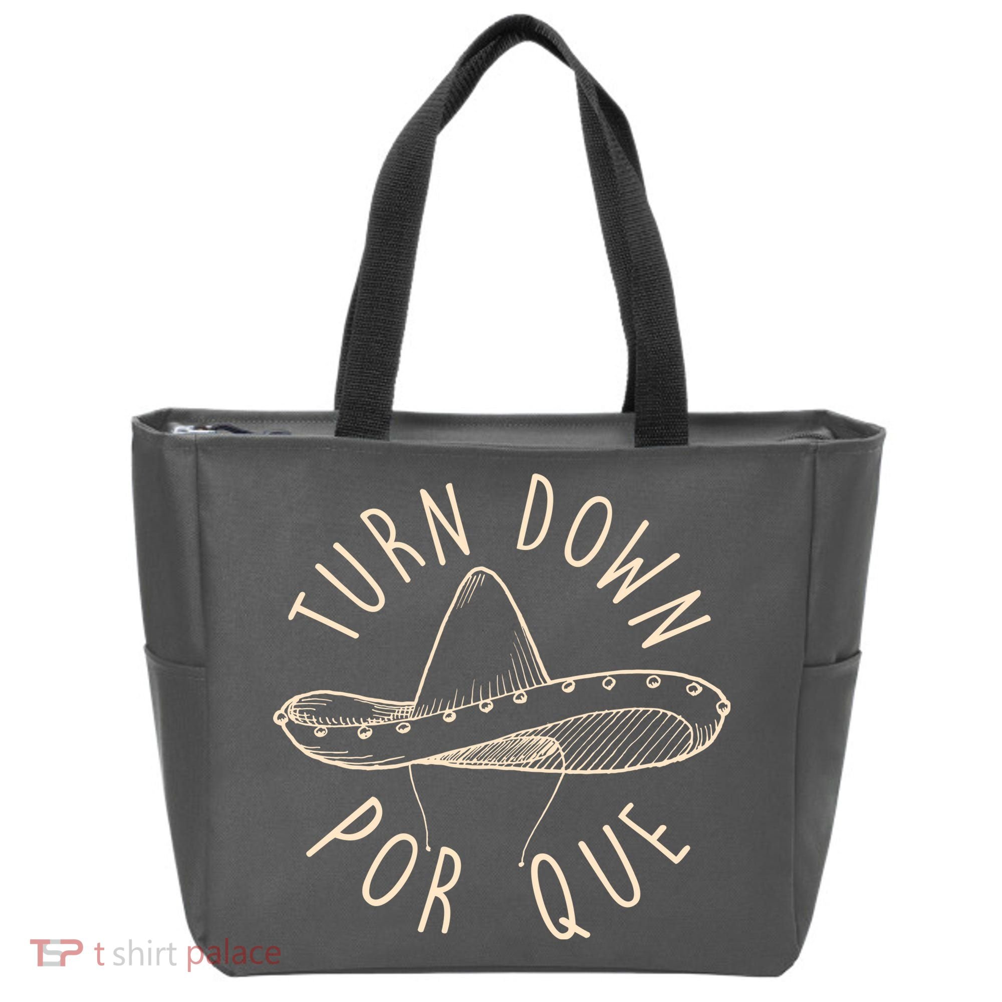 Turn Down Por Que Sombrero Cinco De Mayo Tote Bag