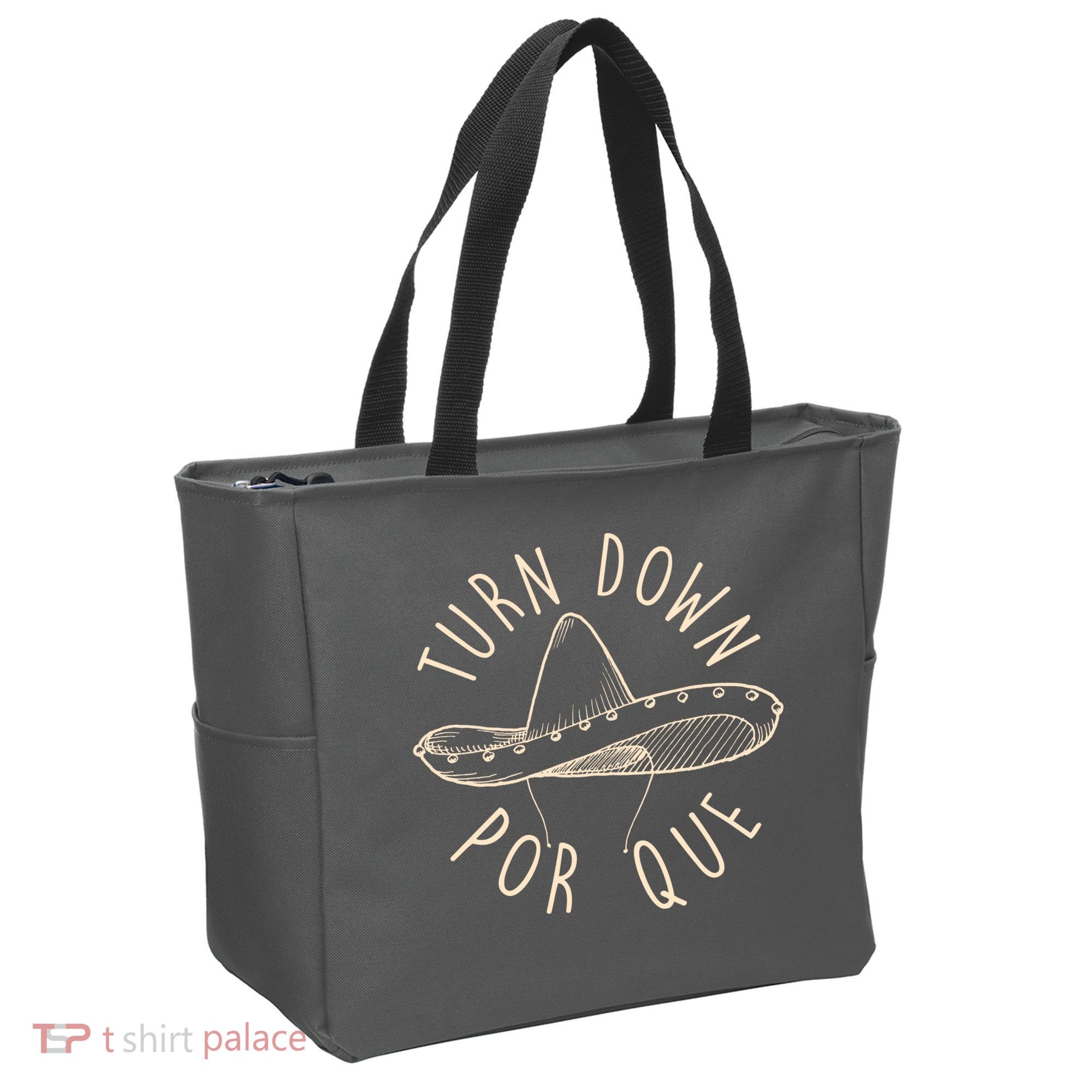 Turn Down Por Que Sombrero Cinco De Mayo Tote Bag