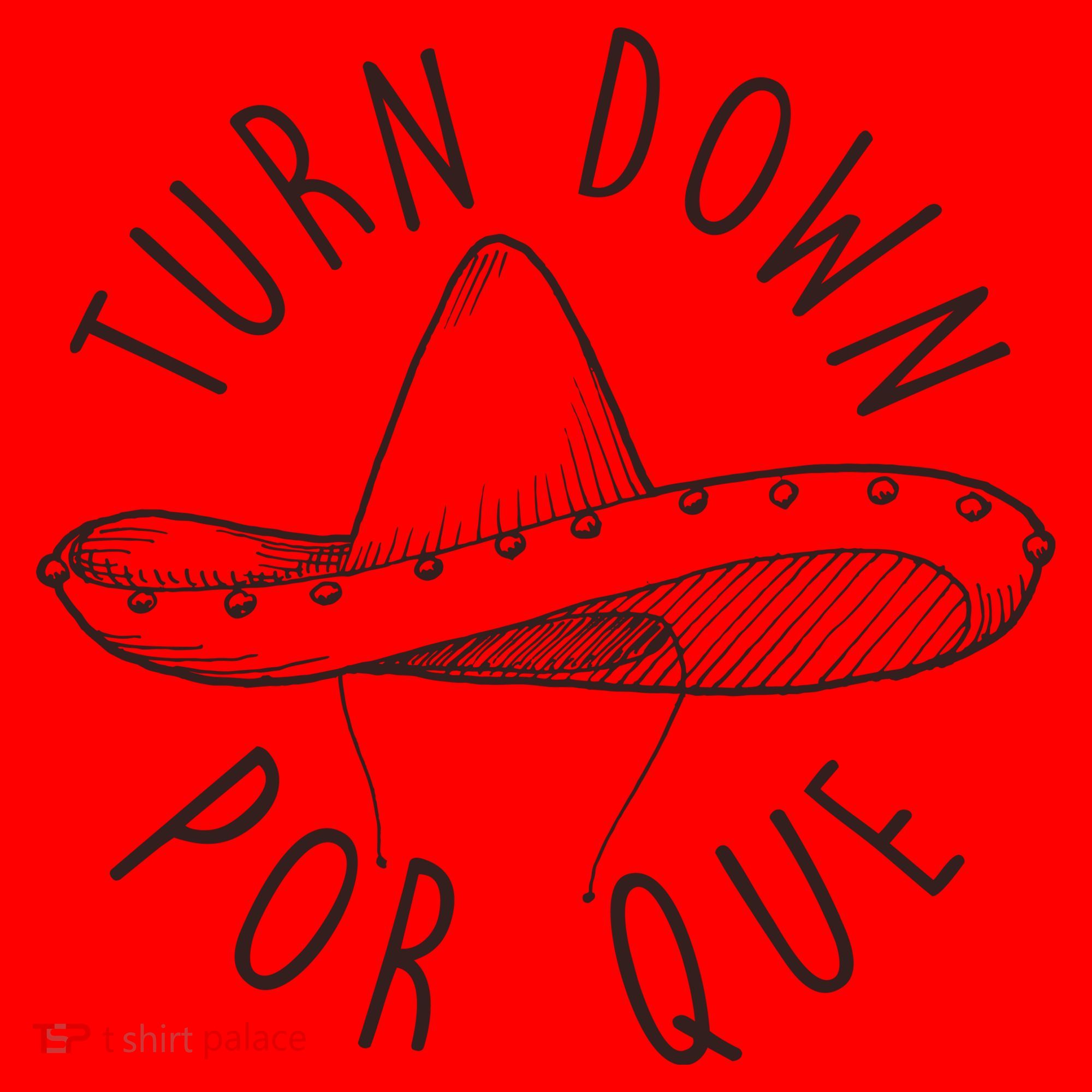 Turn Down Por Que Sombrero Cinco De Mayo Santa Hat