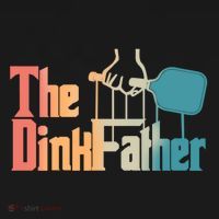 The Dinkfather Pickleball Dad Funny Pickleball FatherS Day Great Gift Doggie Tank thumb 4