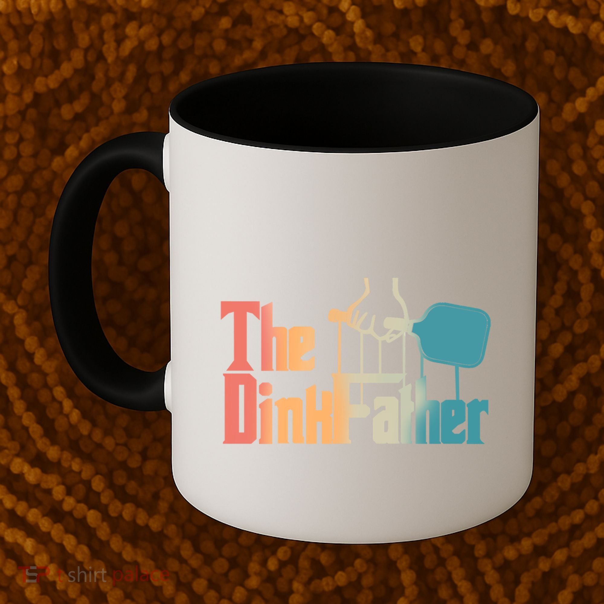 The Dinkfather Pickleball Dad Funny Pickleball FatherS Day Great Gift Coffee Mug