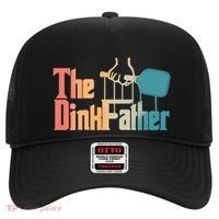 The Dinkfather Pickleball Dad Funny Pickleball FatherS Day Great Gift Hat thumb 0