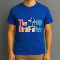 The Dinkfather Pickleball Dad Funny Pickleball FatherS Day Great Gift T-Shirt thumb 3