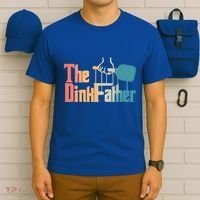 The Dinkfather Pickleball Dad Funny Pickleball FatherS Day Great Gift T-Shirt thumb 6
