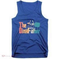 The Dinkfather Pickleball Dad Funny Pickleball FatherS Day Great Gift Tank Top thumb 0