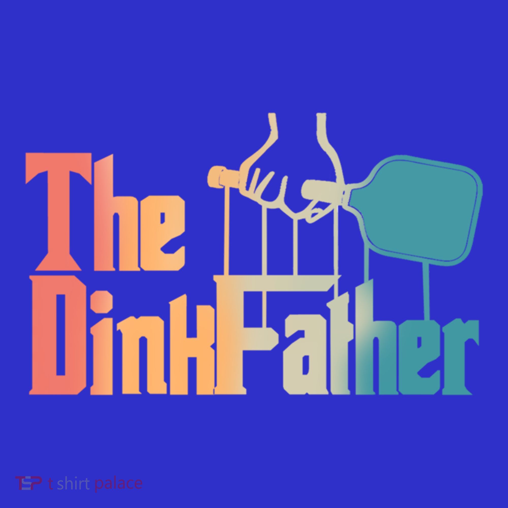 The Dinkfather Pickleball Dad Funny Pickleball FatherS Day Great Gift Visor