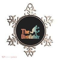 The Dinkfather Pickleball Dad Funny Pickleball FatherS Day Cool Gift Ornament thumb 0
