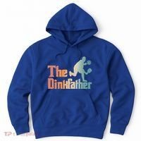 The Dinkfather Pickleball Dad Funny Pickleball FatherS Day Cool Gift Hoodie thumb 0