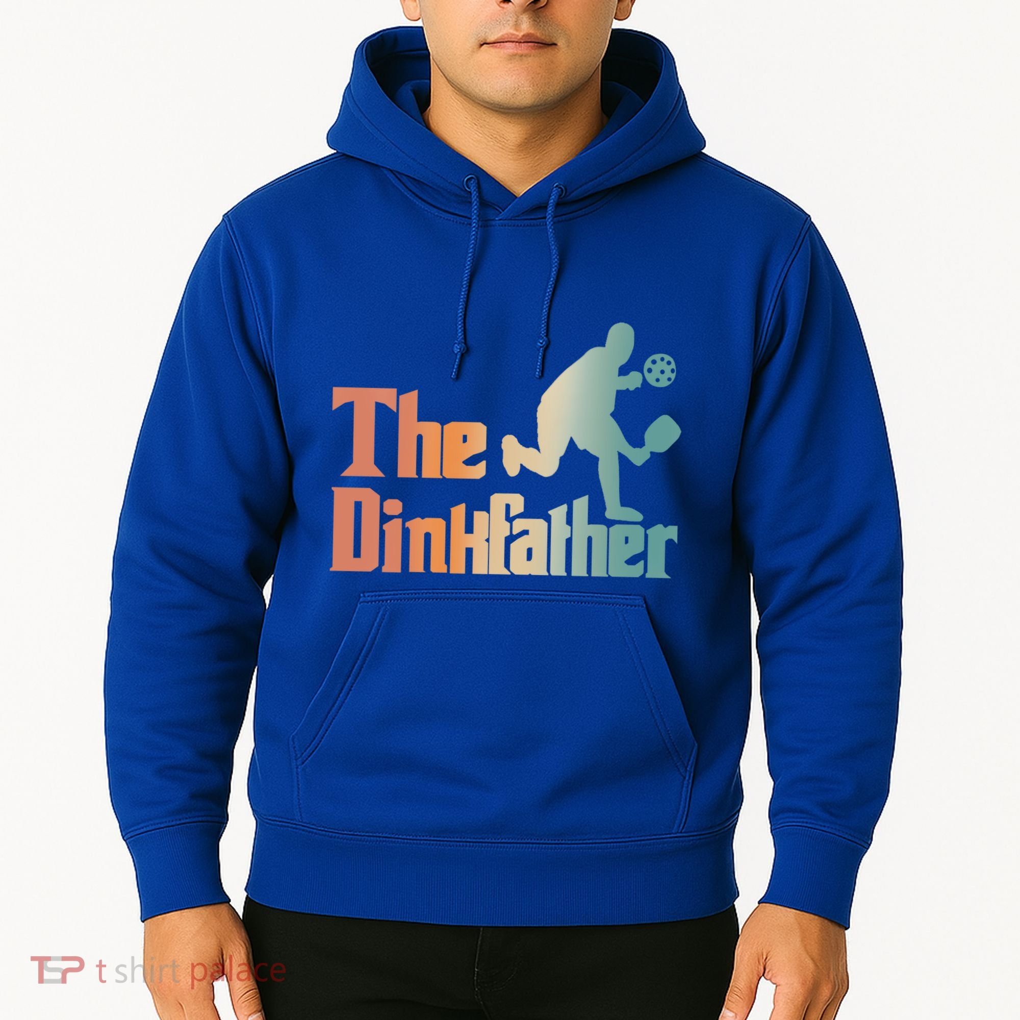 The Dinkfather Pickleball Dad Funny Pickleball FatherS Day Cool Gift Hoodie