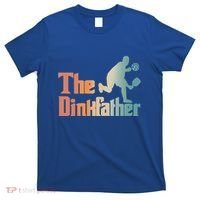 The Dinkfather Pickleball Dad Funny Pickleball FatherS Day Cool Gift T-Shirt thumb 0