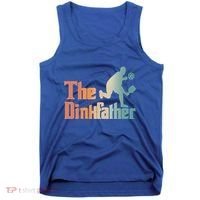 The Dinkfather Pickleball Dad Funny Pickleball FatherS Day Cool Gift Tank Top thumb 0