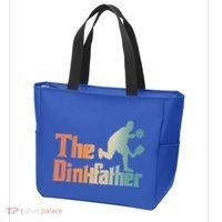 The Dinkfather Pickleball Dad Funny Pickleball FatherS Day Cool Gift Tote Bag thumb 3