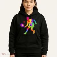 Tie Dye Pickleball Funny Dad Pickleball Hoodie thumb 5