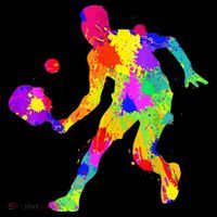 Tie Dye Pickleball Funny Dad Pickleball Women's Hoodie thumb 2