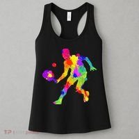 Tie Dye Pickleball Funny Dad Pickleball Women's Tank Top thumb 3