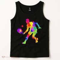 Tie Dye Pickleball Funny Dad Pickleball Tank Top thumb 2