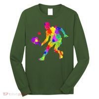 Tie Dye Pickleball Funny Dad Pickleball Long Sleeve Shirt thumb 0