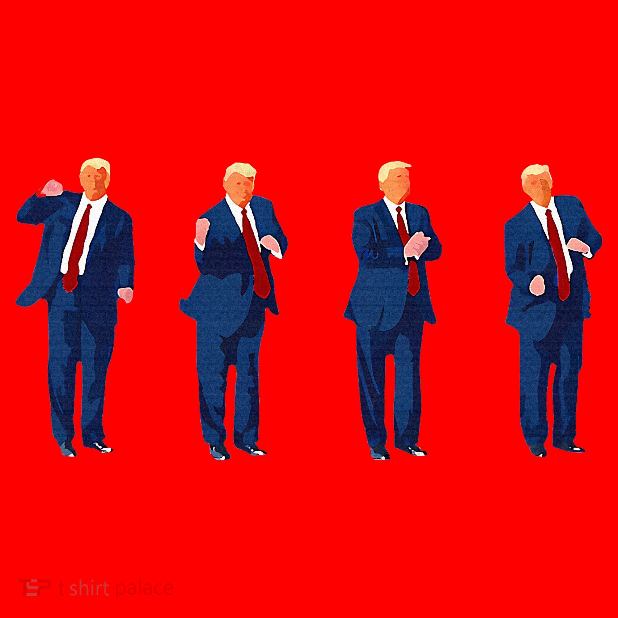 Trump Dance Pro Trump 2024 Trump President Maga Santa Hat