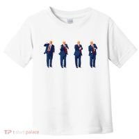 Trump Dance Pro Trump 2024 Trump President Maga Toddler T-Shirt thumb 0