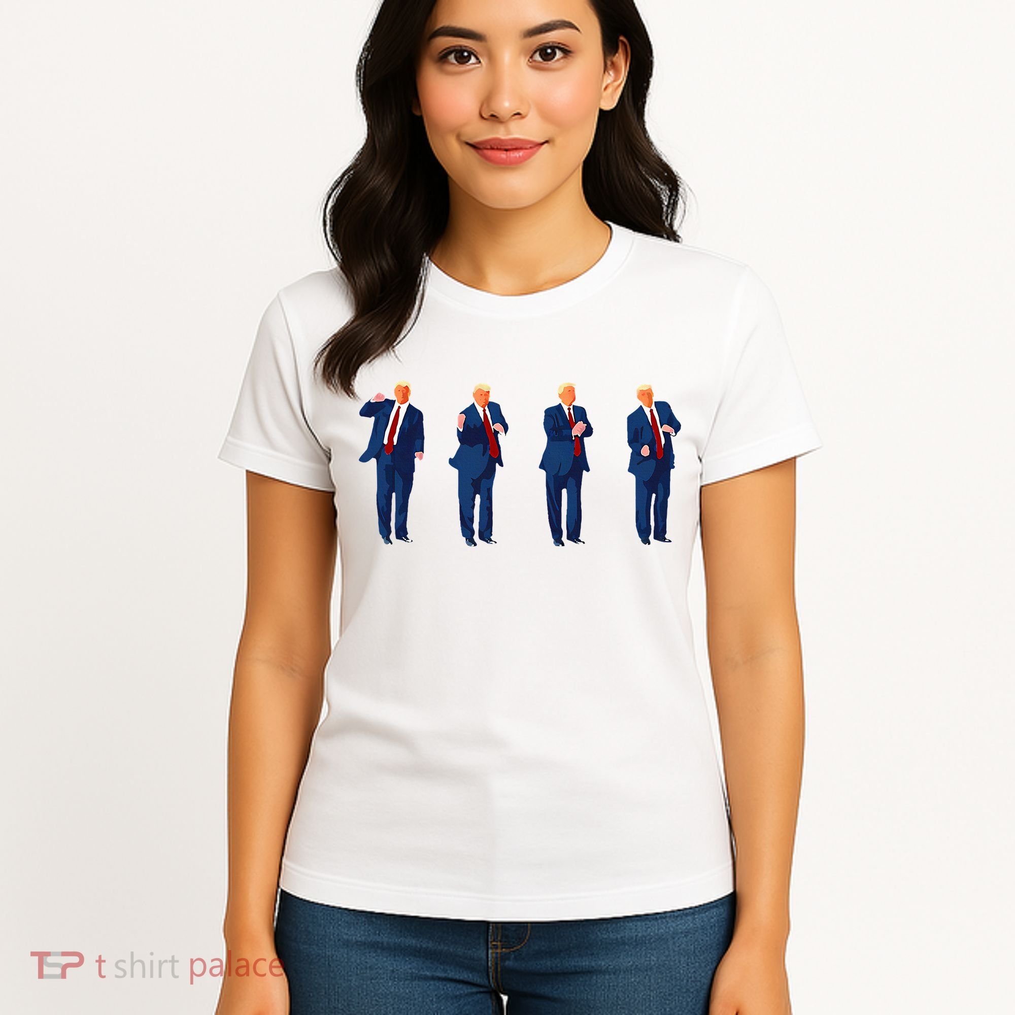 Trump Dance Pro Trump 2024 Trump President Maga Women's T-Shirt