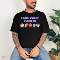 Team Dwarf Planets Pluto Funny Astronomy Science Comfort Colors T-Shirt thumb 3