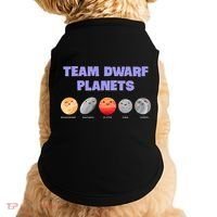Team Dwarf Planets Pluto Funny Astronomy Science Doggie Tank thumb 0