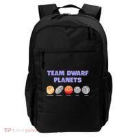 Team Dwarf Planets Pluto Funny Astronomy Science Backpack thumb 0