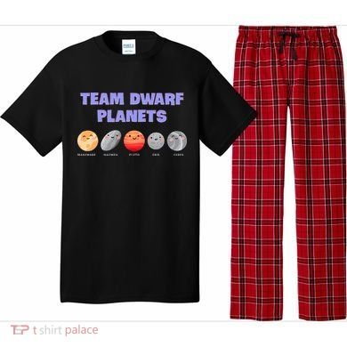 Team Dwarf Planets Pluto Funny Astronomy Science Pajama Set