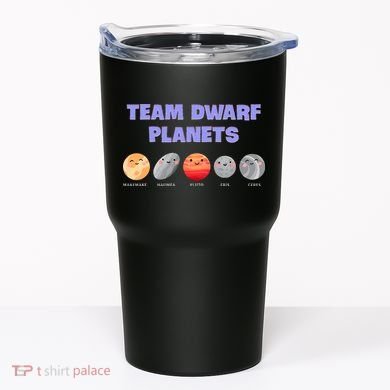 Team Dwarf Planets Pluto Funny Astronomy Science Tumbler