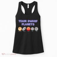 Team Dwarf Planets Pluto Funny Astronomy Science Women's Tank Top thumb 0