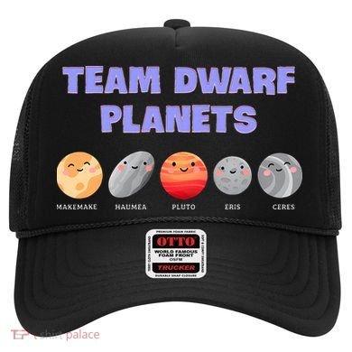 Team Dwarf Planets Pluto Funny Astronomy Science Hat