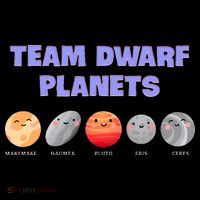 Team Dwarf Planets Pluto Funny Astronomy Science Toddler Hoodie thumb 2