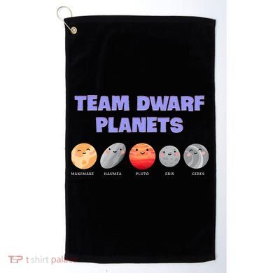 Team Dwarf Planets Pluto Funny Astronomy Science Golf Towel