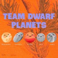 Team Dwarf Planets Pluto Funny Astronomy Science Kati Licensed 12" Camo Cuffed Beanie thumb 2