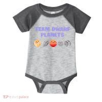 Team Dwarf Planets Pluto Funny Astronomy Science Infant Baby Jersey Bodysuit thumb 0