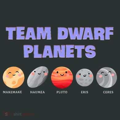 Team Dwarf Planets Pluto Funny Astronomy Science Infant Baby Jersey Bodysuit