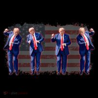 Trump Dance Pro Trump 2024 Trump President Maga 45 47 Sweatshirt thumb 3